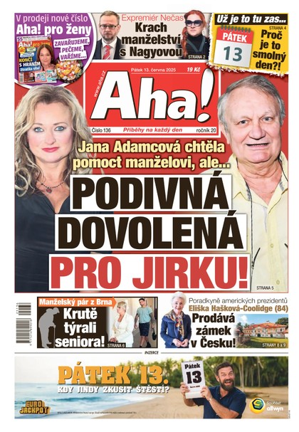 E-magazín AHA! - 13.06.2025 - CZECH NEWS CENTER a. s.