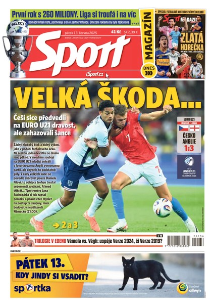 E-magazín Sport - 13.06.2025 - CZECH NEWS CENTER a. s.