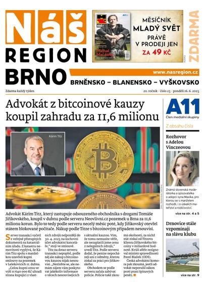 E-magazín Náš Region - Brno 25/2025 - A 11 s.r.o.