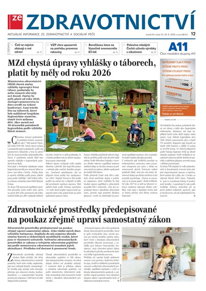 E-magazín Ze Zdravotnictví 12/2025 - A 11 s.r.o.