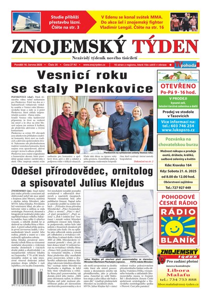 E-magazín Znojemský týden 25/2025 - Znojemský týden