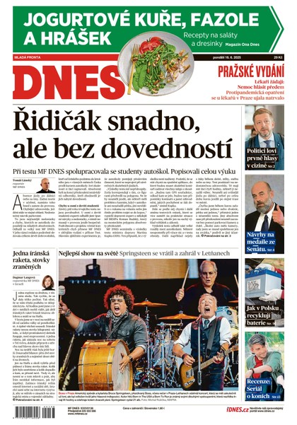 E-magazín MF DNES - 16.06.2025 - MAFRA, a.s.