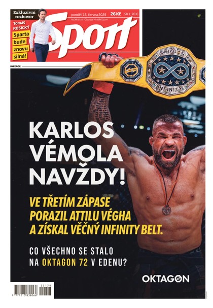 E-magazín Sport - 16.06.2025 - CZECH NEWS CENTER a. s.