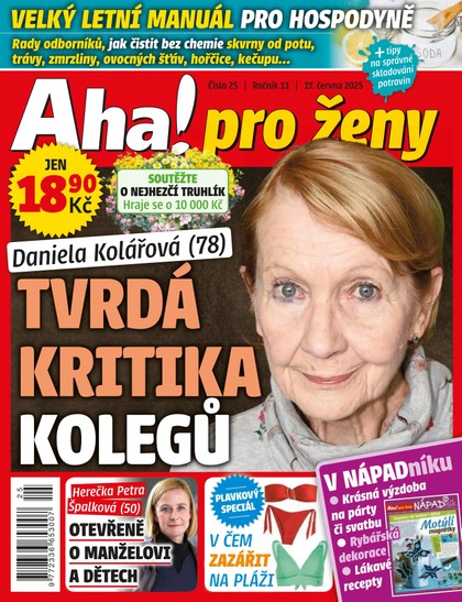 E-magazín AHA! PRO ŽENY - 25/2025 - CZECH NEWS CENTER a. s.