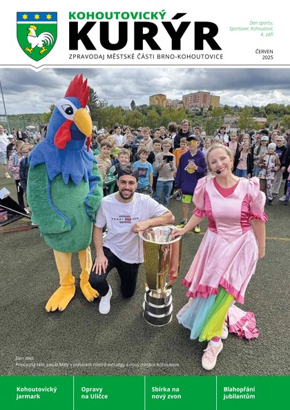 E-magazín Kohoutovický Kurýr 06/2025 - Městská část Brno Kohoutovice