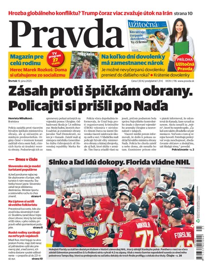 E-magazín Denník Pravda 19. 6. 2025 - OUR MEDIA SR a. s.