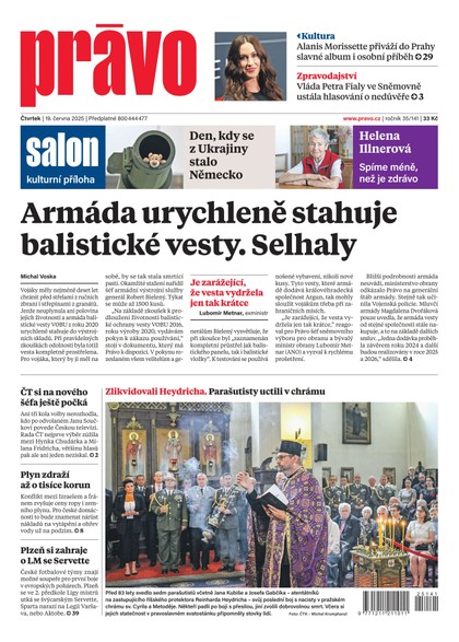 E-magazín Deník Právo - 19.6.2025 - Borgis, a.s.