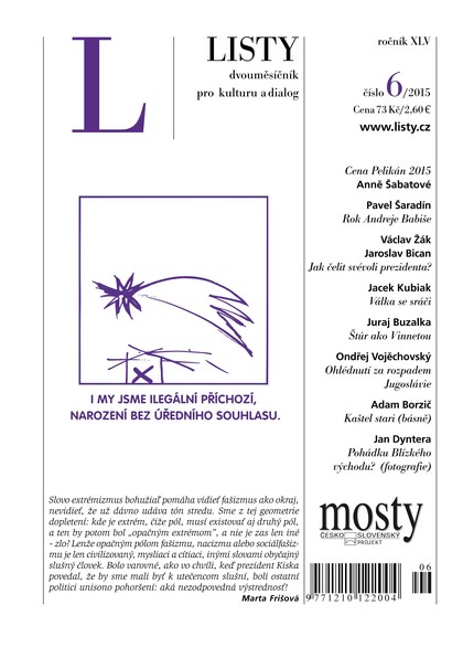 E-magazín Listy 6/2015 - Listy, dvouměsíčník pro kulturu a dialog