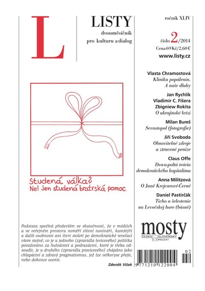E-magazín Listy 2/2014 - Listy, dvouměsíčník pro kulturu a dialog