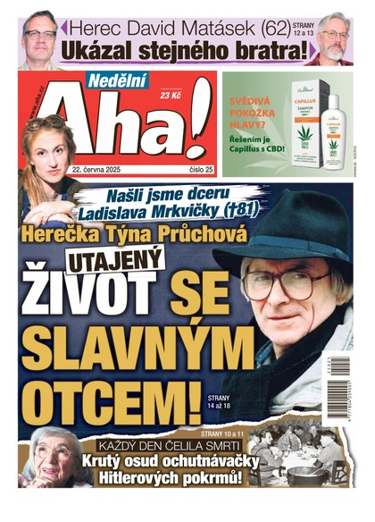 E-magazín NEDĚLNÍ AHA! - 22.06.2025 - CZECH NEWS CENTER a. s.