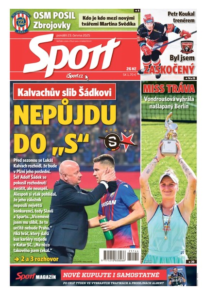 E-magazín Sport - 23.06.2025 - CZECH NEWS CENTER a. s.