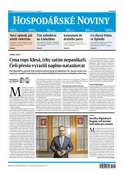 E-magazín HN 120 - 24.6.2025 - Economia, a.s.