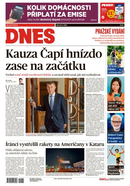 E-magazín MF DNES - 24.06.2025 - MAFRA, a.s.