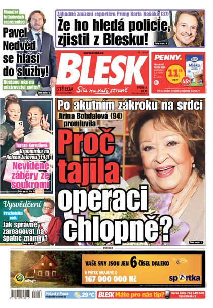E-magazín Blesk - 25.06.2025 - CZECH NEWS CENTER a. s.