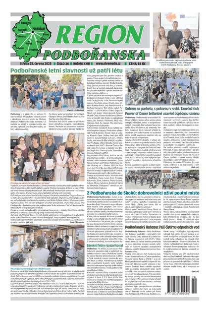 E-magazín Region Podbořanska 26/25 - Ohře Media