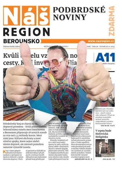 E-magazín Náš Region - Berounsko 26/2025 - A 11 s.r.o.