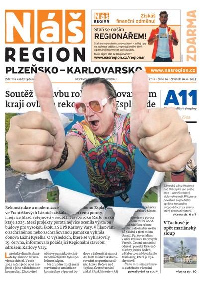 E-magazín Náš Region - Plzeňsko 26/2025 - A 11 s.r.o.