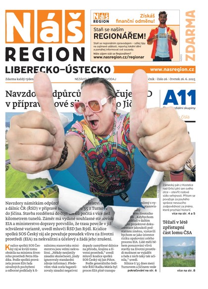 E-magazín Náš Region - Ústecko 26/2025 - A 11 s.r.o.