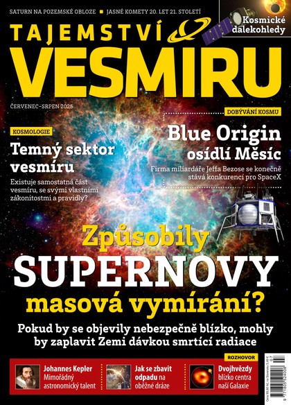 E-magazín Tajemství Vesmíru 7-8/2025 - Extra Publishing, s. r. o.
