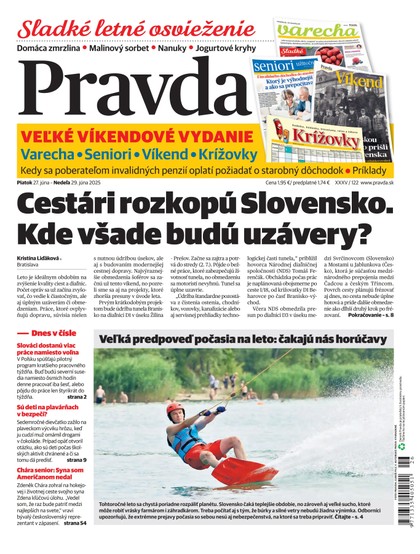 E-magazín Denník Pravda 27. 6. 2025 - OUR MEDIA SR a. s.