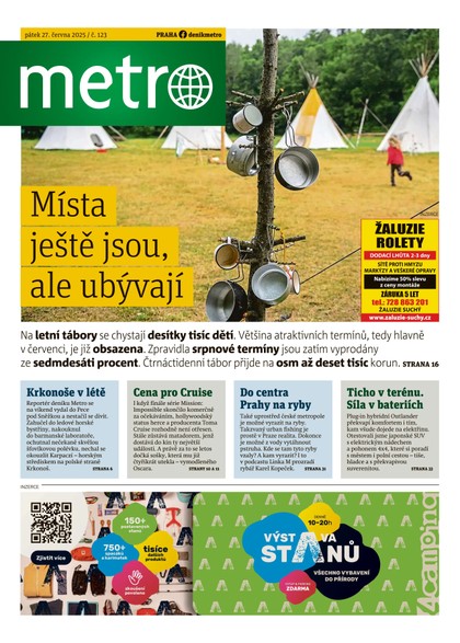 E-magazín METRO - 27.06.2025 - MAFRA, a.s.