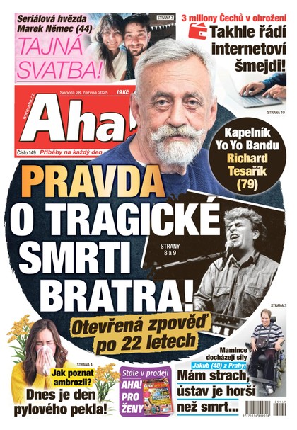 E-magazín AHA! - 28.06.2025 - CZECH NEWS CENTER a. s.