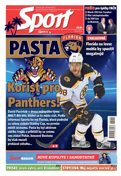 E-magazín Sport - 28.06.2025 - CZECH NEWS CENTER a. s.