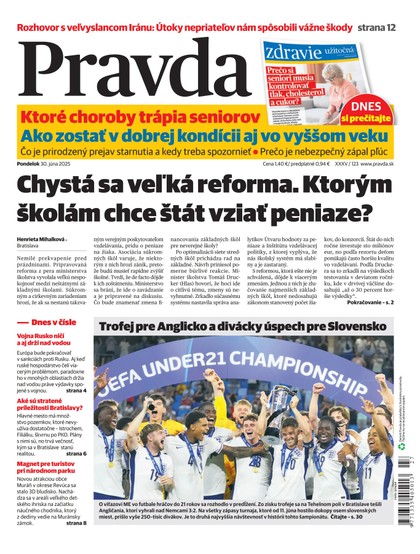 E-magazín Denník Pravda 30. 6. 2025 - OUR MEDIA SR a. s.