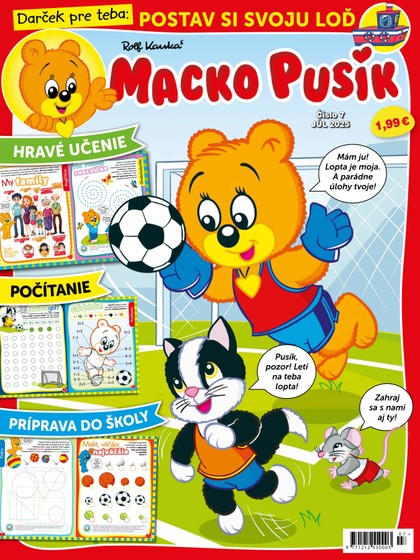 E-magazín Macko Pusík 7/2025 - Pražská vydavatelská společnost