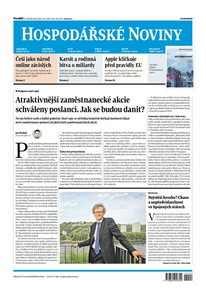 E-magazín HN 124 - 30.6.2025 - Economia, a.s.