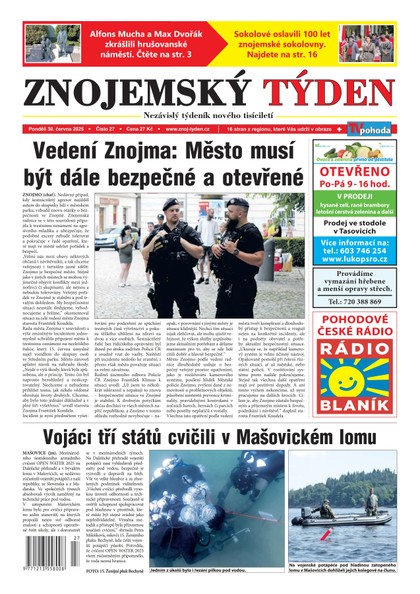 E-magazín Znojemský týden 27/2025 - Znojemský týden