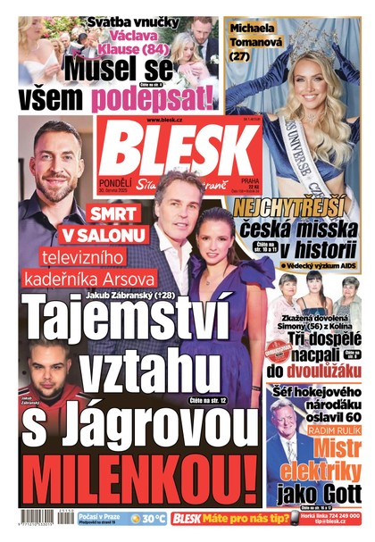 E-magazín Blesk - 30.06.2025 - CZECH NEWS CENTER a. s.