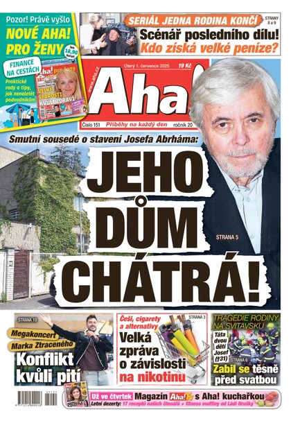 E-magazín AHA! - 01.07.2025 - CZECH NEWS CENTER a. s.