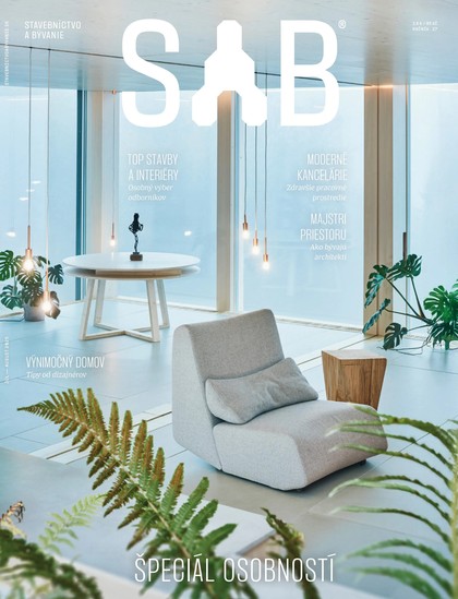 E-magazín SaB - Stavebníctvo a bývanie júl – august 2025 FREE listovačka - MEDIA/ST s.r.o.