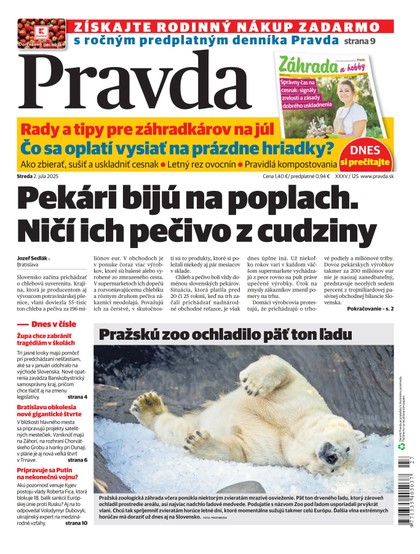 E-magazín Denník Pravda 2. 7. 2025 - OUR MEDIA SR a. s.