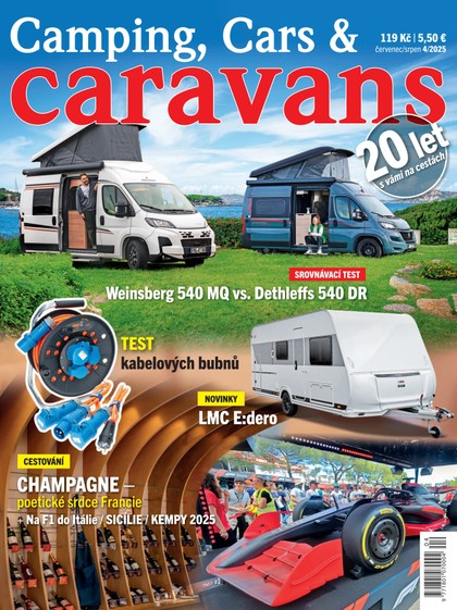 E-magazín Camping, Cars & Caravans 4/2025 - EEZY Publishing