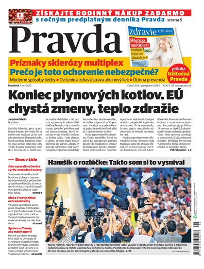 E-magazín Denník Pravda 7. 7. 2025 - OUR MEDIA SR a. s.