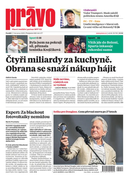 E-magazín Deník Právo - 7.7.2025 - Borgis, a.s.