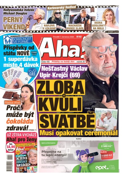 E-magazín AHA! - 07.07.2025 - CZECH NEWS CENTER a. s.