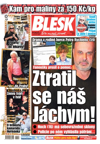 E-magazín Blesk - 07.07.2025 - CZECH NEWS CENTER a. s.