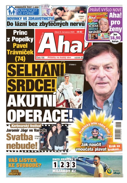 E-magazín AHA! - 08.07.2025 - CZECH NEWS CENTER a. s.