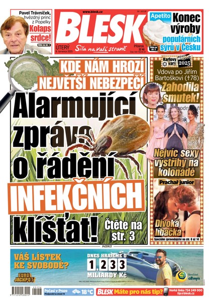 E-magazín Blesk - 08.07.2025 - CZECH NEWS CENTER a. s.