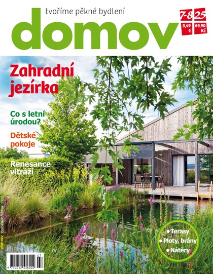 E-magazín Domov 07-08/2025 - Časopisy pro volný čas s. r. o.