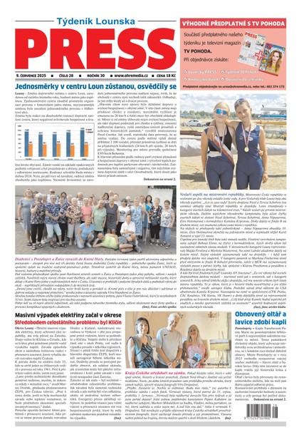 E-magazín Lounský Press 28/25 - Ohře Media