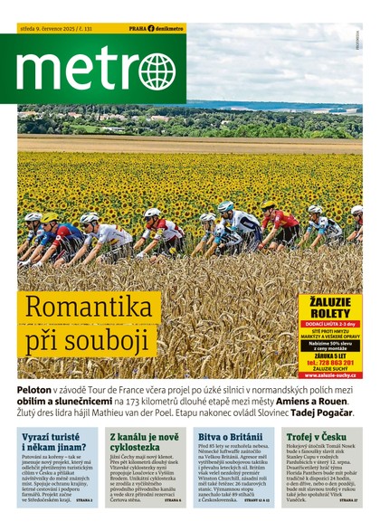 E-magazín METRO - 09.07.2025 - MAFRA, a.s.
