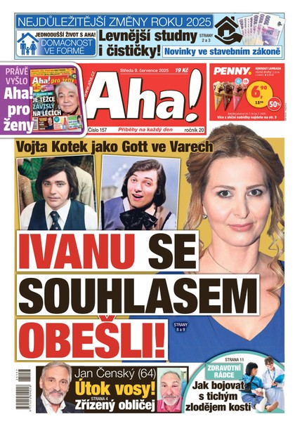 E-magazín AHA! - 09.07.2025 - CZECH NEWS CENTER a. s.