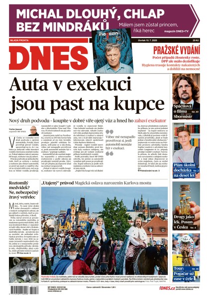 E-magazín MF DNES - 10.07.2025 - MAFRA, a.s.