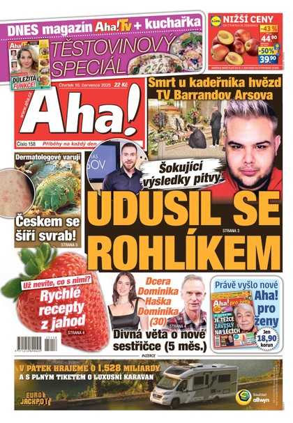 E-magazín AHA! - 10.07.2025 - CZECH NEWS CENTER a. s.