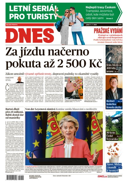 E-magazín MF DNES - 11.07.2025 - MAFRA, a.s.