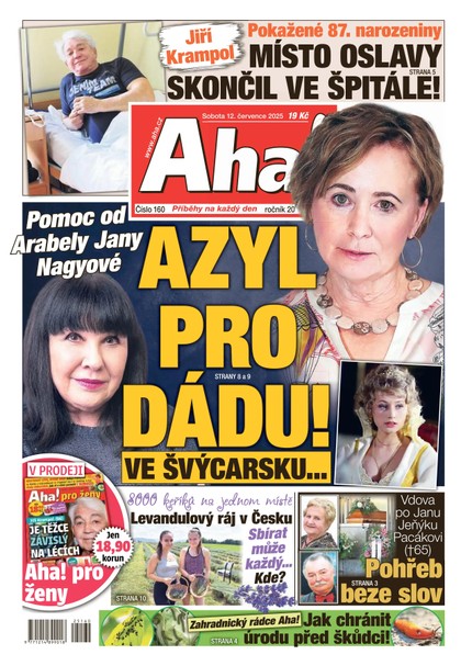 E-magazín AHA! - 12.07.2025 - CZECH NEWS CENTER a. s.